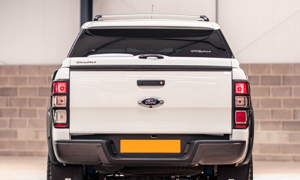 Alpha Type E Canopy Colour Matched To Nissan Navara Orange