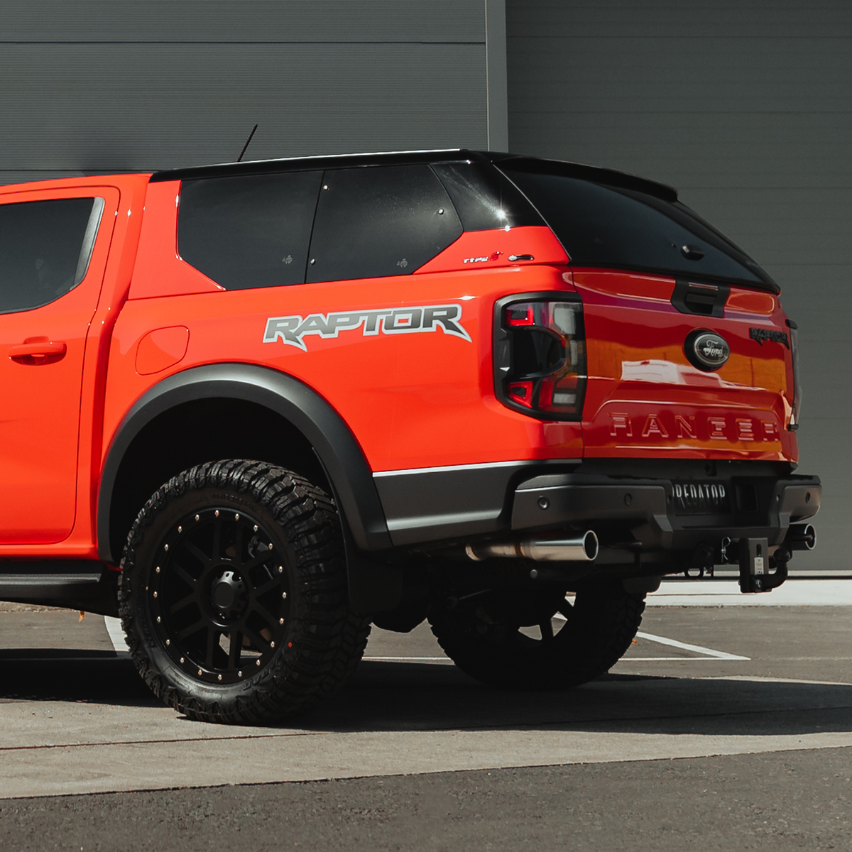 Luxury Alpha Type-E Canopy fitted to a 2023 Ford Raptor