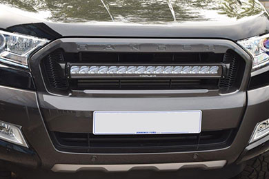 Ford Ranger grill fitted with a Triple R16 kit