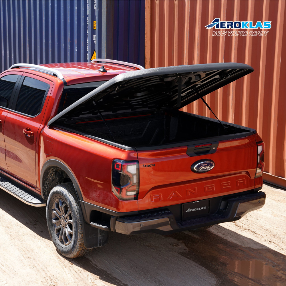 Aeroklas lift up lid for the new Ford Ranger 2023 Onwards