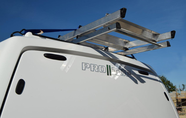 Solid Rear Door on the ProTop high roof tradesman