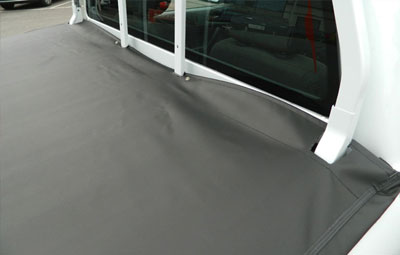 Fitted soft folding tonneau cover