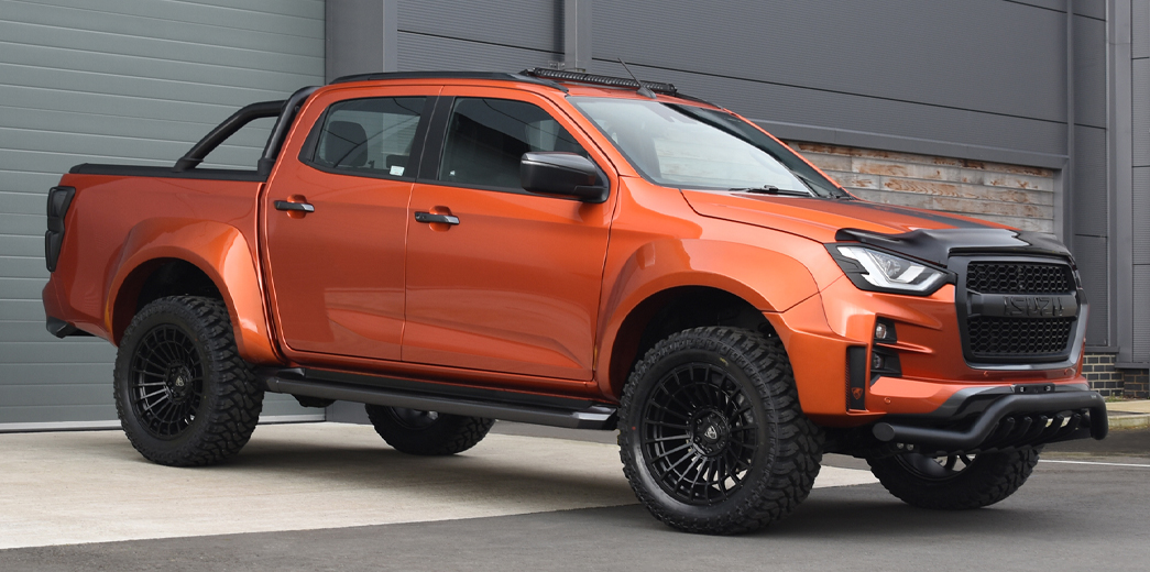 Bespoke Isuzu D-Max body kit conversion