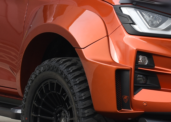 Widebody wheel arch for Isuzu D-Max 2021 Onwards