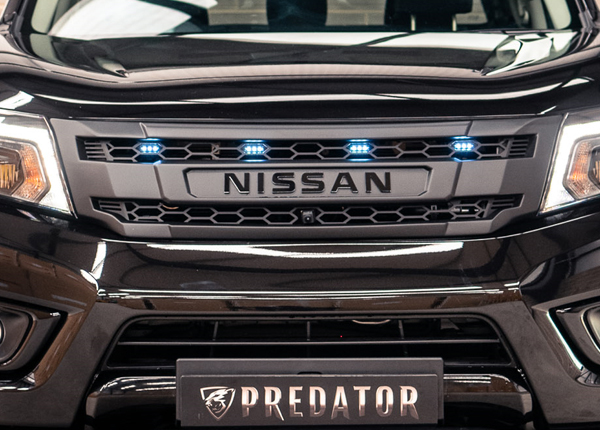 Navara NP300 Black Grille with Integrated LED's