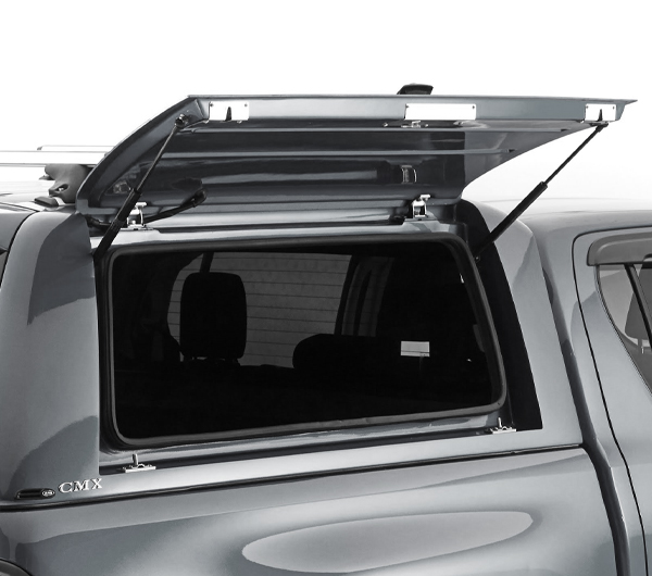 Lift-up side access doors