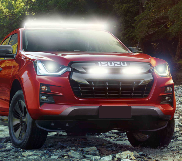 Off-road and road legal light bars for pickup trucks by Lazer Lamps