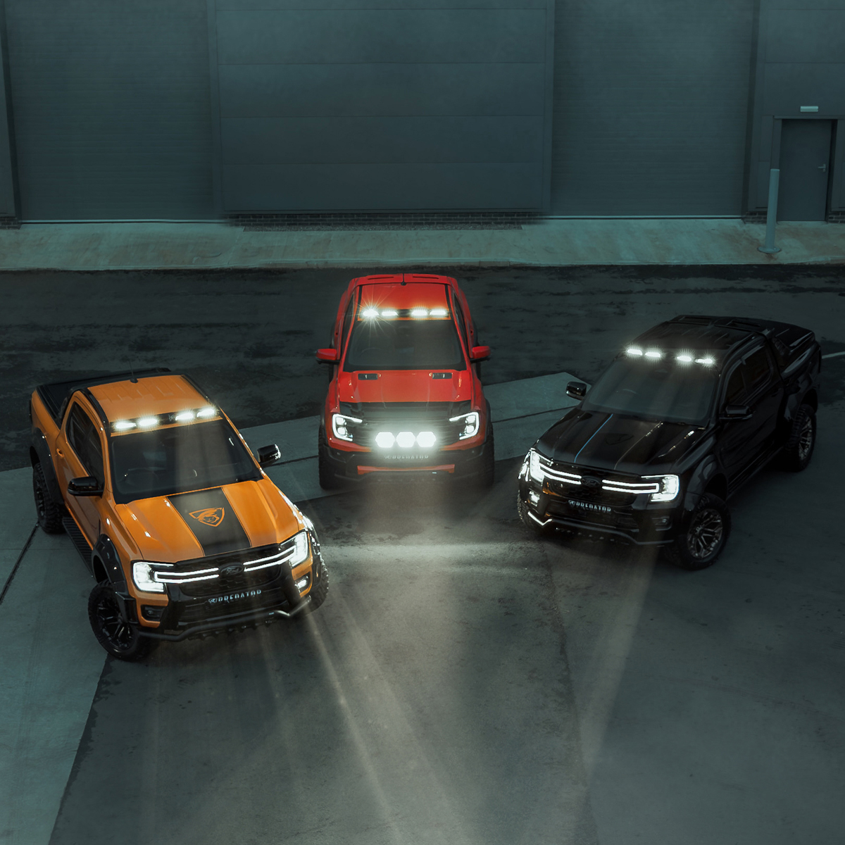 Next-Gen Ranger and Raptor Lazer Lamps Upgrades UK
