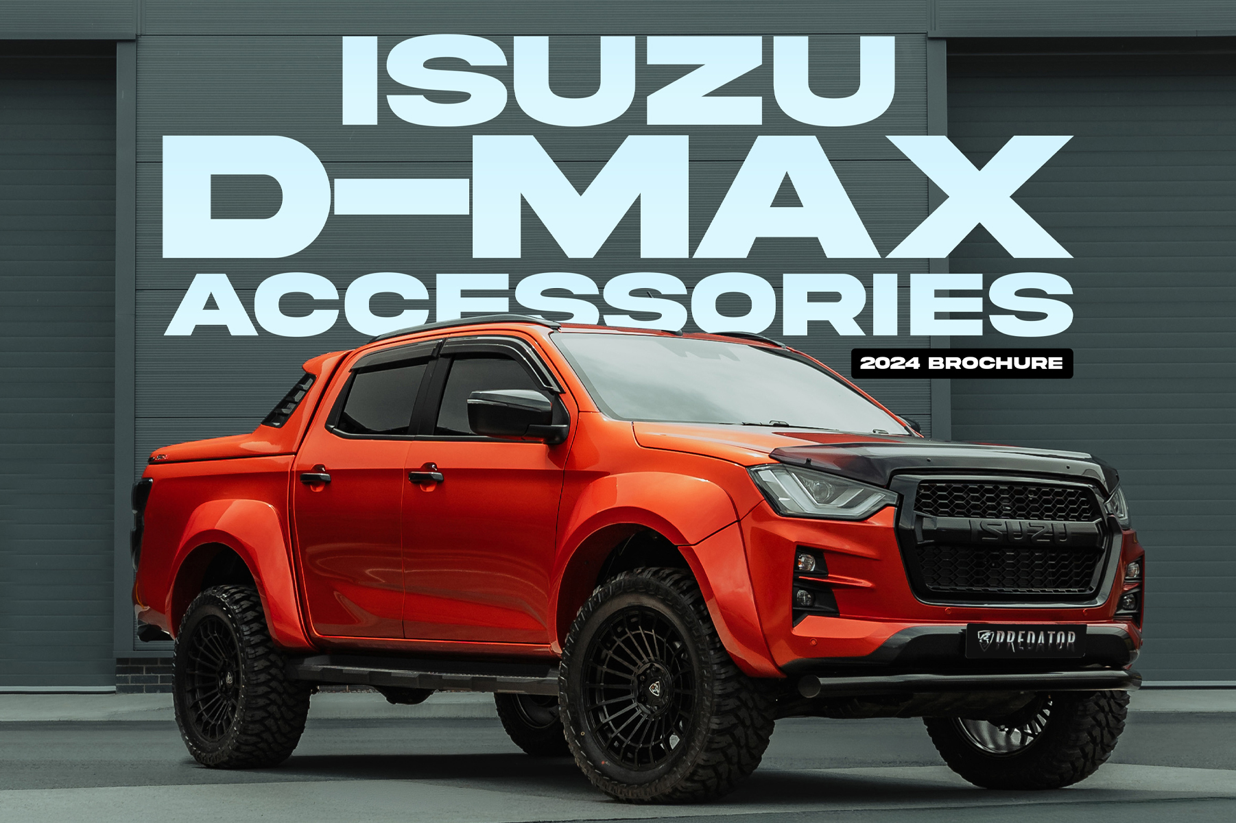 Isuzu D-Max 2021+ Accessory Brochure