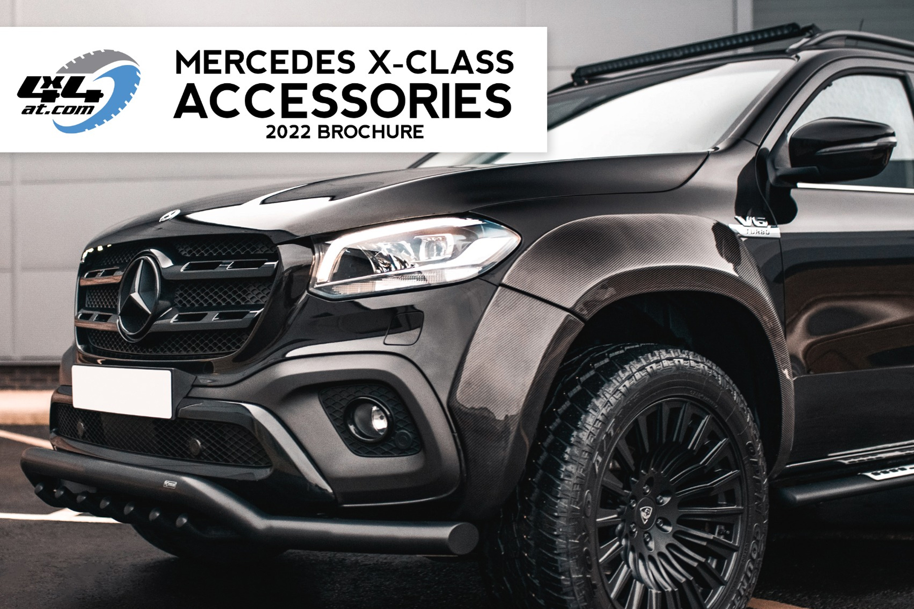 Mercedes x-class accessory brochure
