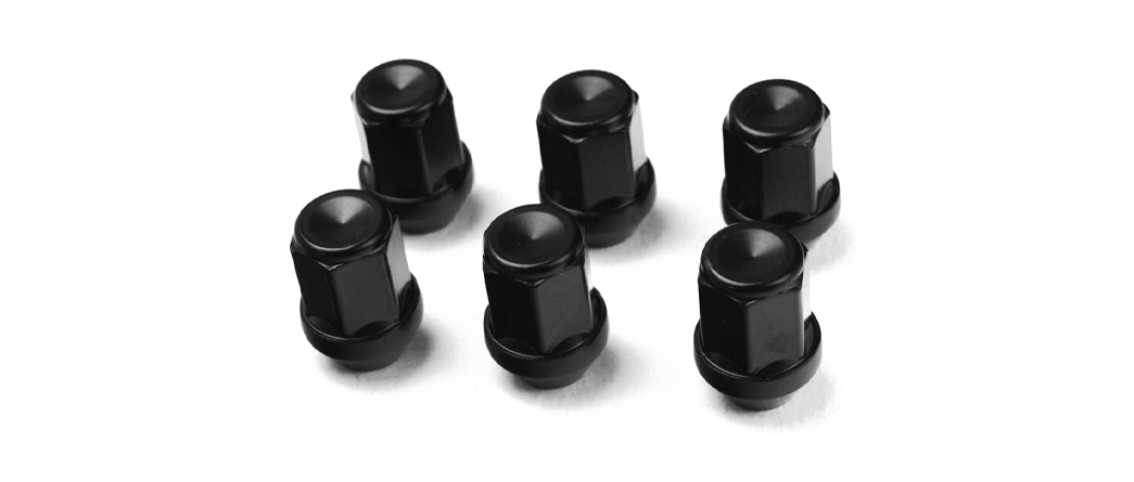 Wheel nuts for alloys
