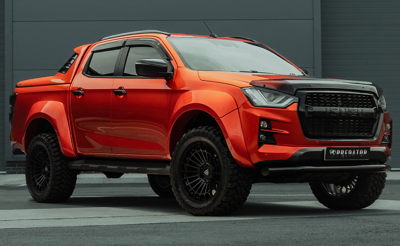 Orange Isuzu D-Max Predator Body Kit