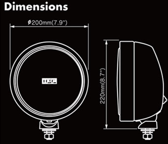 IPF 900 Dimensions