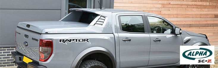 Ford Ranger fitted with Alpha SCZ hard top