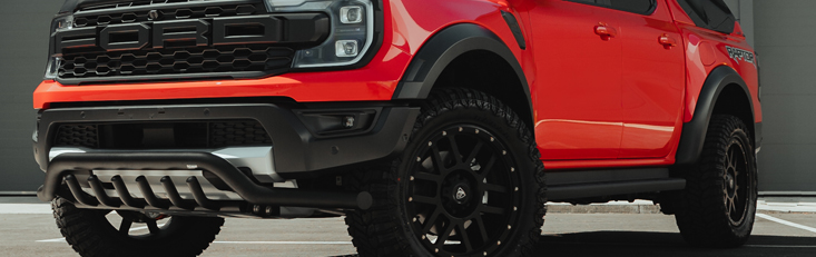 2023 Ford Raptor Front Spoiler Bar with Axle Bars